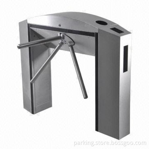 Tripod turnstile, compact design, can be mounted with display, passage counter and card reader